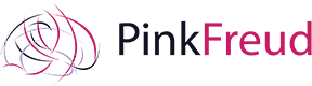 Pink Freud logo, link to homepage